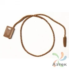 Пломба-замочек натуральная темно-коричневая 1000 шт./уп.